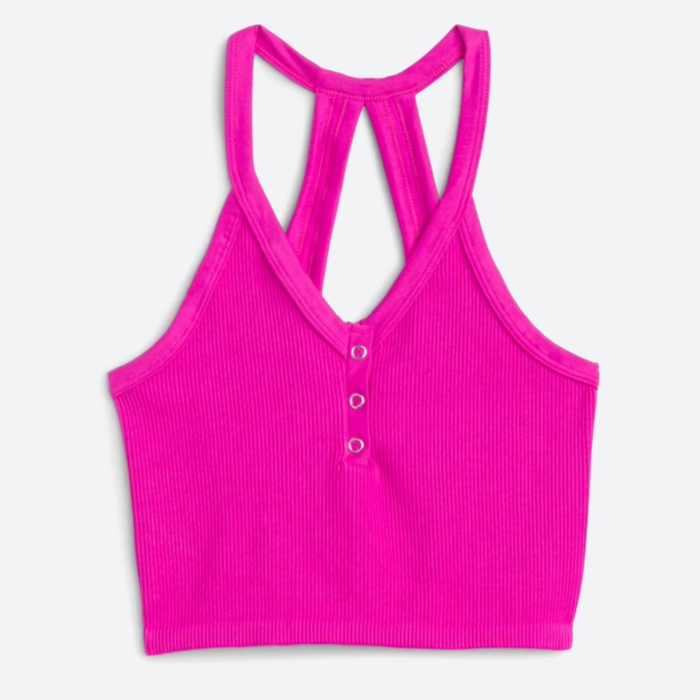 Free People Henley Free Throw Top